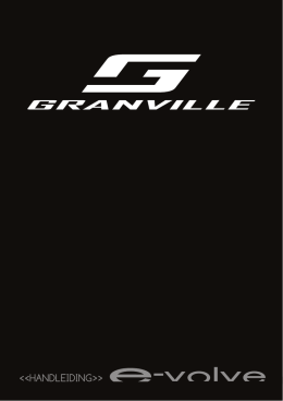 handleiding - Granville Bikes