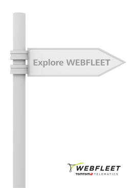 WEBFLEET ontdekken