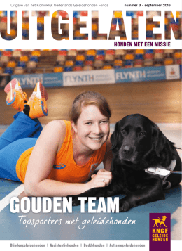 gouden team - KNGF Geleidehonden