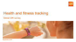 Health and Fitness tracking