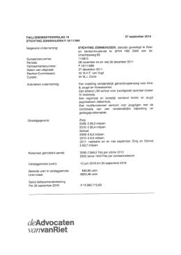 Zonnehuizen, Stichting