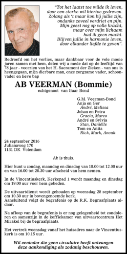 Bommie - Nieuw Volendam