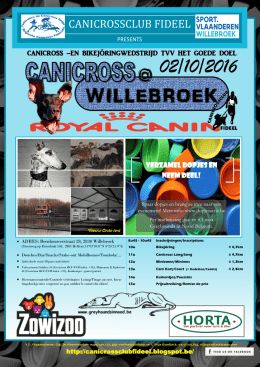 willebroek 02/10/2016 - Cani
