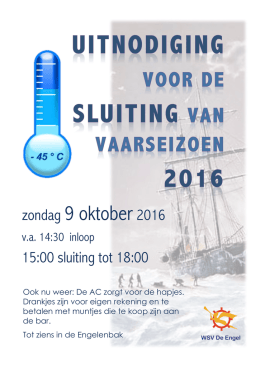uitnodiging sluiting 2016