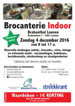 Brocanterie Indoor Brabanthal Leuven Brabantlaan 1