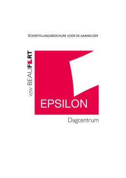 Brochure Epsilon aanmelder