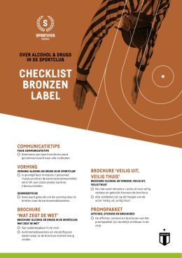 checklist bronzen label