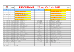 Programma 2016-2017