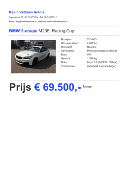 Prijs &euro; 69.500,