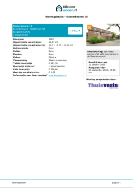 Woningdetails - Oosterbeemd 15