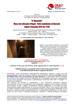 Visita guidata "O` Munaciello" Museo del sottosuolo di Napoli