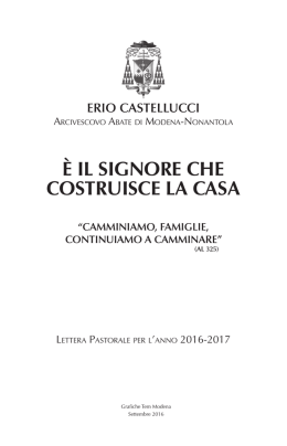 erio castellucci - Chiesa Cattolica Italiana