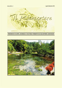 PERIODICO DI ARTE, SCIENZA E CULTURA