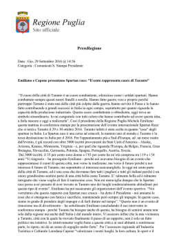PressRegione - Regione Puglia