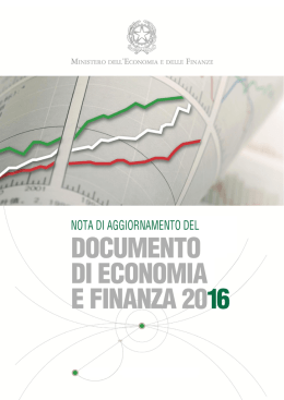 Nota di Aggiornamento del Documento di Economia e Finanza 2016