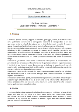 Ambiente - Istituto Comprensivo Amalfi
