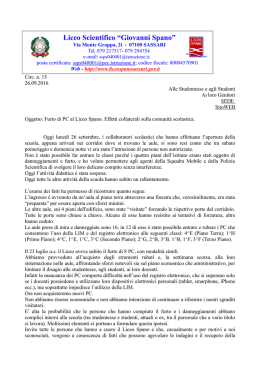 leggi - Liceo Scientifico "Giovanni Spano"