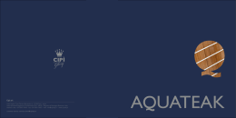 scarica il pdf del catalogo “Aquateak” – Novità 2016/17