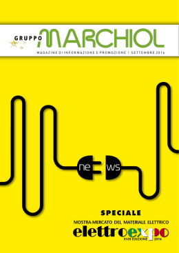 SPECIALE - MARCHIOL SpA