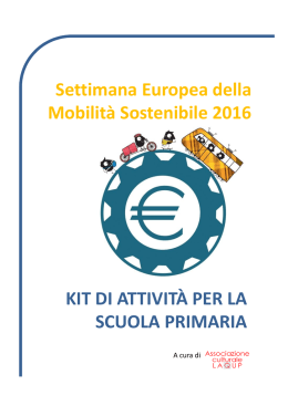 Settimana Europea della Mobilità Sostenibile 2016 KIT DI