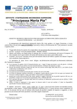 Prot. N. 6376/C7 - Principessa Maria Pia