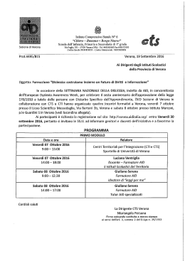 Formazione "Dislessia