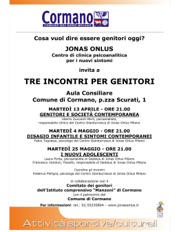 Liberarsi &egrave; possibile