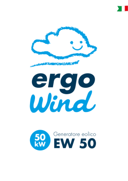 Aerogeneratore EW 50, Brochure (ITA)