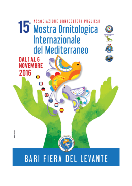 0 – Brochure Mostra Internazionale Bari 2016