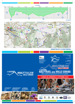 volantino - Podismo Lombardo