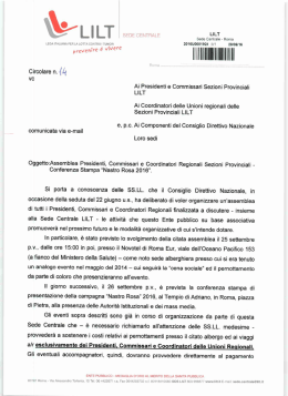 Circolare n. 14 del 2016 ASS PRES E NR