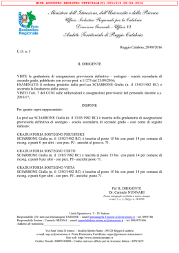 uo3-20160929-11519 - Ufficio VI – Ambito territoriale di Reggio