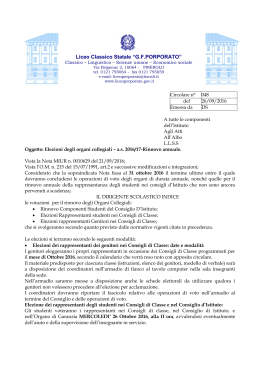 Per leggerla - Liceo Porporato