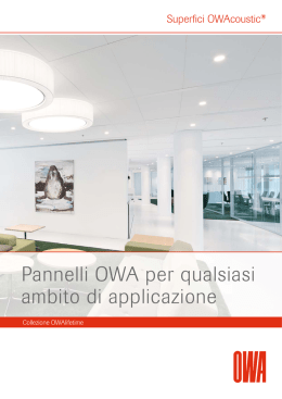 9990 i - Pannelli OWA per qualsiasi ambito di applicazione