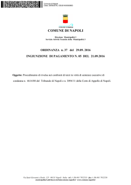 COMUNE DI NAPOLI