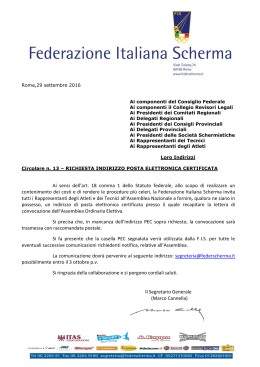 Scarica  - Federazione Italiana Scherma