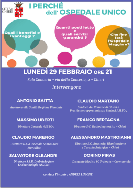 Locandina - Chieri C`&egrave;
