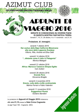 Scarica Scheda - Azimut Club Modena