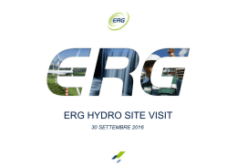 (B ERG Hydro Site Visit_Galleto [modalità compatibilità])