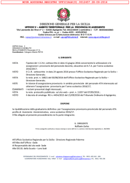 direzione generale per la sicilia miur.aoouspag.registro ufficiale(u).