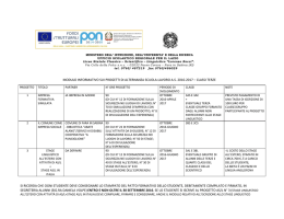modulo iscrizione classi terze-