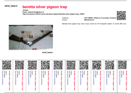beretta silver pigeon trap - MONDOARMI.IT : Armi Usate e Nuove in