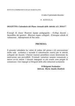 piano-annuale-2016-2017 - Istituto Comprensivo San Marcellino &ndash; CE