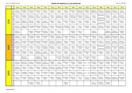 orario-classi - Liceo Scientifico "Maria Curie" &ndash; Pinerolo