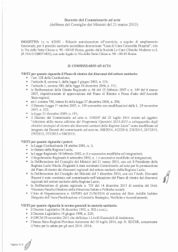 Decreto n. U00286 del 27/09/2016