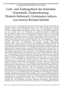 Lehr- und Г&oelig;bungsbuch der deutschen Grammatik