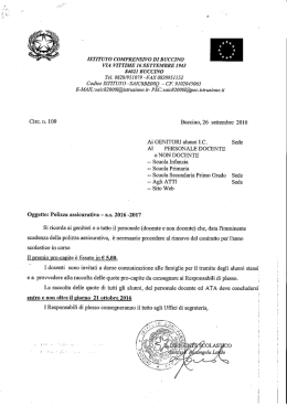 Polizza Assicurativa 2016