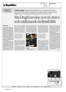 Si parla di noi