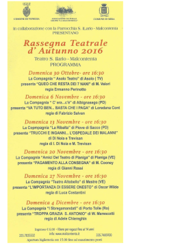 Per scaricare il volantino clicca qui!
