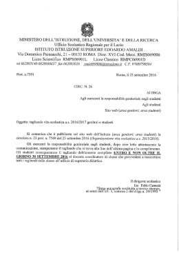 Sito web - E. Amaldi